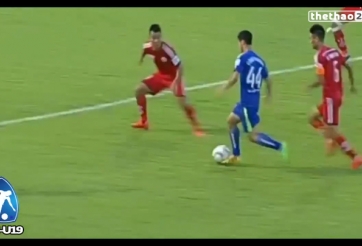 VIDEO: Màn trình diễn của Công Phượng trong trận gặp Than Quảng Ninh