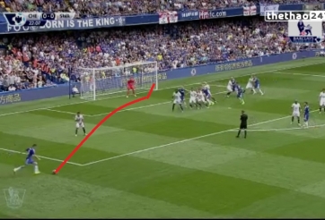 VIDEO: Swansea nhận bàn thua từ đá phạt vì lập hàng chắn 'siêu khó hiểu'