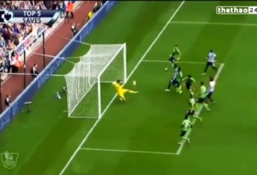 VIDEO: Pha cứu thua xuất sắc nhất vòng 1 giải Ngoại hạng Anh