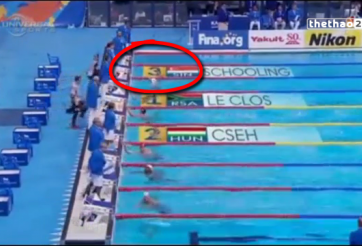 VIDEO: Schooling giành tấm huy chương lịch sử cho Singapore ở giải bơi lội thế giới