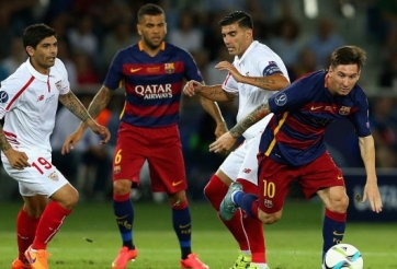 Video bàn thắng: Barcelona 5-4 Sevilla (Siêu Cúp Châu Âu)