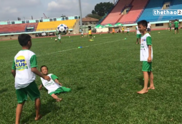 VIDEO: Buổi sát hạch tuyển quân của Học viện Nutifood HAGL Arsenal JMG