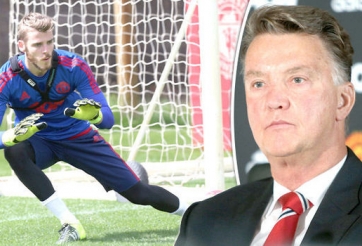 Van Gaal “từ mặt” De Gea: Vì đâu nên nỗi?