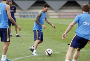 VIDEO: Buổi tập của Barca chuẩn bị cho trận đấu Siêu cup Tây Ban Nha