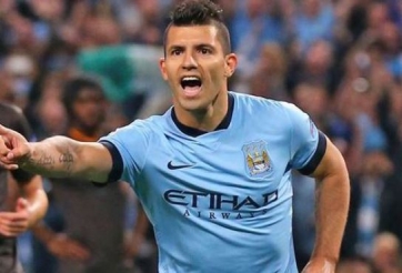 VIDEO: Aguero mở tỷ số trận đấu sau pha xử lý đẳng cấp