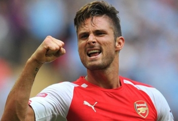 VIDEO: Siêu phẩm ngả bàn đèn của Giroud mở tỷ số trận đấu