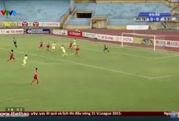 VIDEO: Gonzalo mở tỉ số cho Hà Nội T&T ngay phút thứ 5 trận đấu