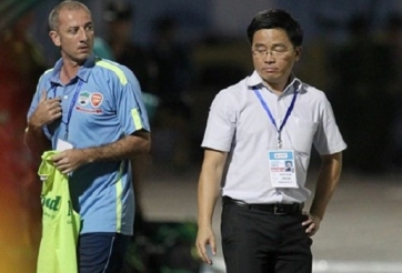 HAGL sa thải HLV Graechen sau trận thua Đồng Tháp