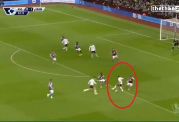 VIDEO: Mata đánh gót điệu nghệ trong trận đấu với Aston Villa