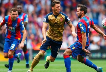 VIDEO: Màn trình diễn của Mesut Ozil trước Crystal Palace