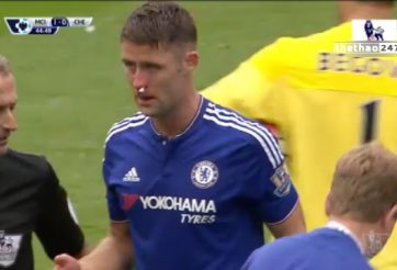 VIDEO: Nữ bác sỹ Carneiro 'mất tích' trong 2 tình huống Costa và Cahill chấn thương