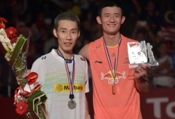 VIDEO: Lee Chong Wei gục ngã trước Chen Long ở chung kết cầu lông thế giới 2015