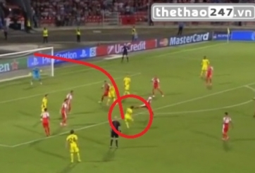 VIDEO: Pha ghi bàn đẳng cấp của 1 hậu vệ tại vòng play-off Champions league