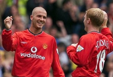 VIDEO: Pha phối hợp ghi bàn 'thần thánh' giữa Scholes và Beckham