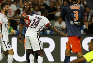 Vắng Imbra, PSG vất vả đánh bại Montpellier