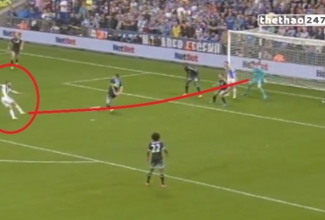 VIDEO: Morrison ghi bàn rút ngắn tỷ số xuống còn 1-2 cho West Brom