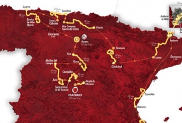 Lịch thi đấu giải đua xe đạp Vuelta a España 2015