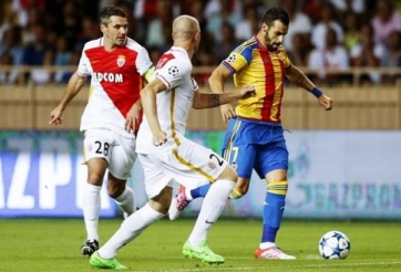 Video bàn thắng: Monaco 2-1 Valencia (Play-off Champions League 2015/16)