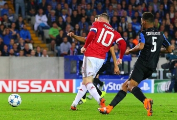 VIDEO: Cú hattrick ấn tượng của Wayne Rooney vào lưới Club Brugge