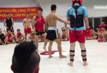 VIDEO: Võ sỹ tán thủ chấp giáp võ sỹ công an (Giao lưu võ thuật)