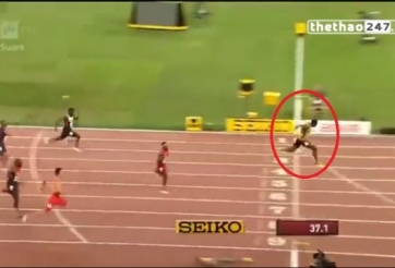 VIDEO: Usain Bolt vô địch nội dung 4x100m cùng đội tuyển Jamaica
