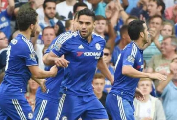 VIDEO: Bàn thắng đầu tiên của Falcao cho Chelsea