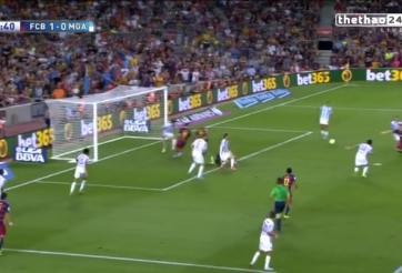Video bàn thắng: Barcelona 1-0 Malaga (Vòng 2 La Liga 2015/2016)