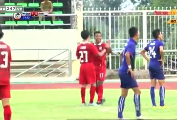 Video bàn thắng: U19 Thái Lan 6-0 U19 Campuchia