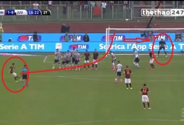 VIDEO: Pjanic sút phạt đẳng cấp khiến Buffon phải đứng chôn chân