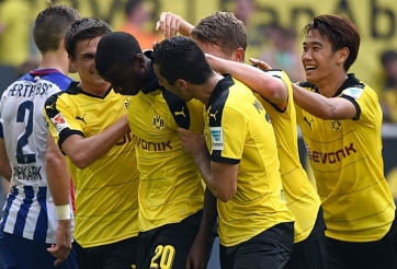 Video bàn thắng: Dortmund 3-1 Hertha Berlin (Vòng 3 Bundesliga)