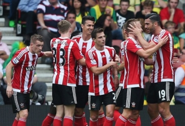 Video bàn thắng: Southampton 3-0 Norwich (Vòng 4 Ngoại hạng Anh)