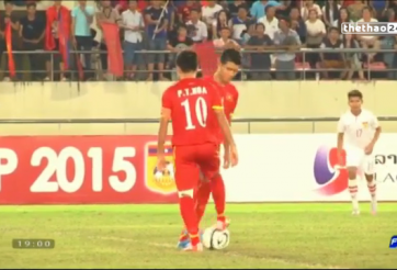 Video bàn thắng: Việt Nam 4-0 Lào (Bán kết U19 Đông Nam Á)