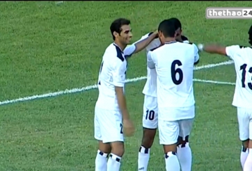 Video bàn thắng: Iraq 5-1 Đài Loan (Vòng loại World Cup 2015)
