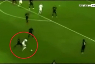 VIDEO: Ronaldo 'nóng mắt' với pha đi bóng kỹ thuật của Paul Pogba