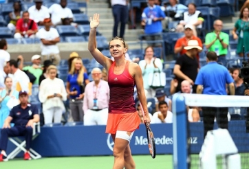 US Open 2015: Thắng Azarenka, Halep gặp Pennetta tại bán kết