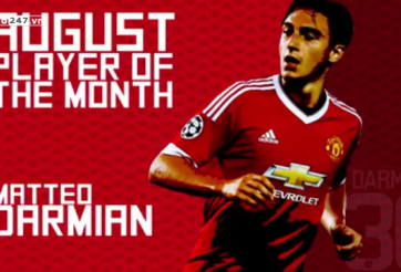 VIDEO: Màn trình diễn đẳng cấp của Matteo Darmian trong tháng 8