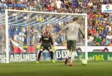 VIDEO: Bàn thắng đầu tiên của Ronaldo ở La Liga 2015-16