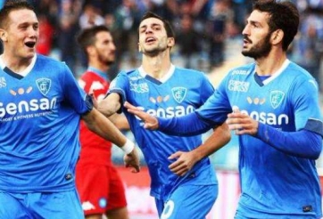 Video bàn thắng: Empoli 2-2 Napoli (VĐQG Italia 2015/16)