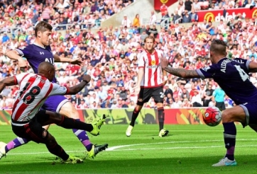 Video bàn thắng: Sunderland 0-1 Tottenham (Ngoại hạng Anh 2015/16)