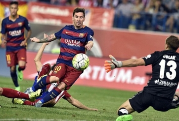 Video bàn thắng: Atletico Madrid 1-2 Barcelona (Vòng 3 La Liga)