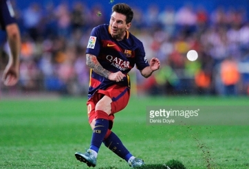 VIDEO: Messi tái hiện pha sút phạt 'thảm họa' trước Atletico