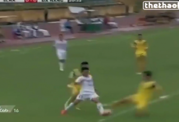 VIDEO: Những pha vào bóng kinh hoàng của các cầu thủ SLNA trong lịch sử V-League