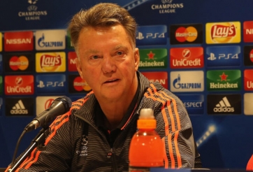 MU chưa đá, Van Gaal đã 'cóng' với Champions League
