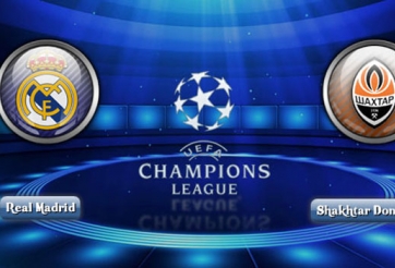 Link xem trực tiếp Real vs Shakhtar Donetsk - 1h45 ngày 16/9