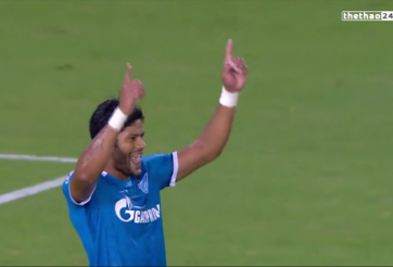 VIDEO: Siêu phẩm sút xa 'không thể tin nổi' của Hulk vào lưới Valencia