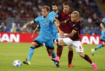 Video bàn thắng: Roma 1-1 Barcelona