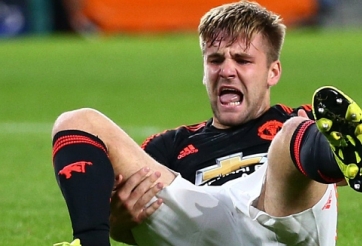 Hình ảnh mới nhất về chấn thương của Luke Shaw