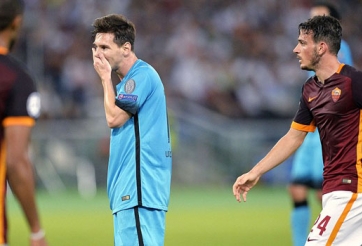 Roma xuất sắc cầm hòa Barca bằng siêu phẩm