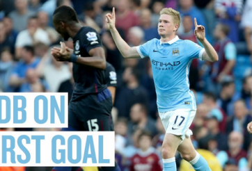 VIDEO: Bàn thắng ra mắt của De Bruyne trong màu áo Man City