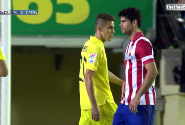 VIDEO: Va chạm giữa Costa và Paulista thời còn thi đấu ở La Liga